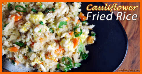 cauliflower fried rice